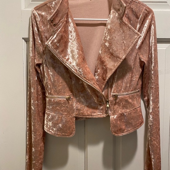 Velvet Pink Women's Jacket - Picture 2 of 4